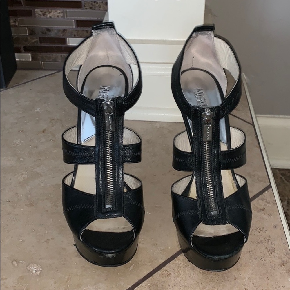 Michael Kors Berkley Platform Zipper Heel